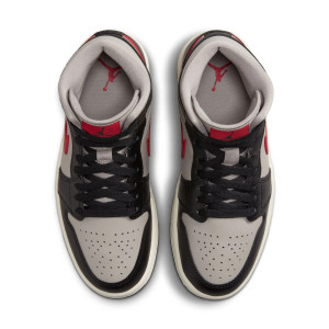 Кросівки AIR JORDAN AIR 1 MID SHOES WHITE/BLACK BQ6472-060