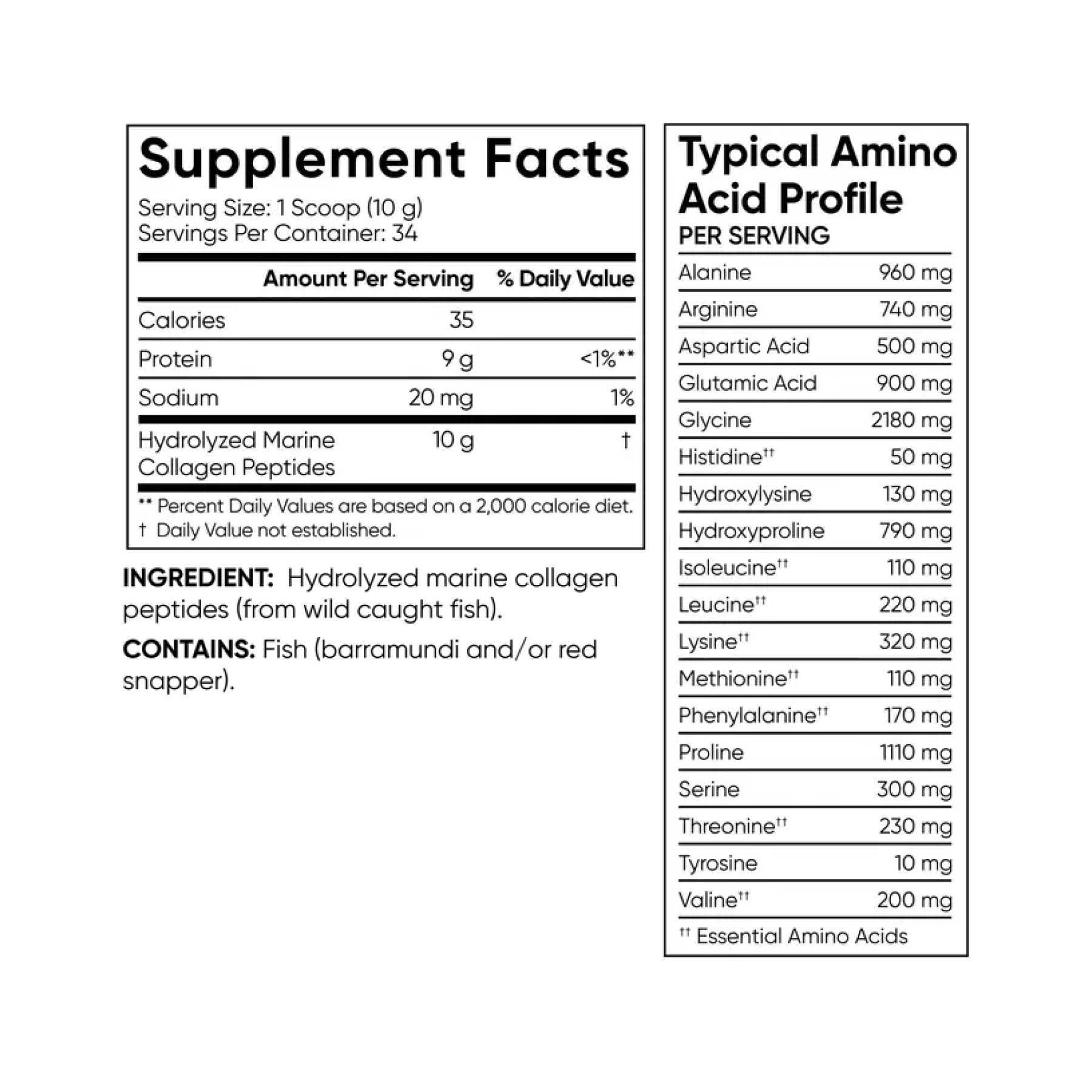 Порошок Sport Research Marine Collagen - 340g 2023-10-4395