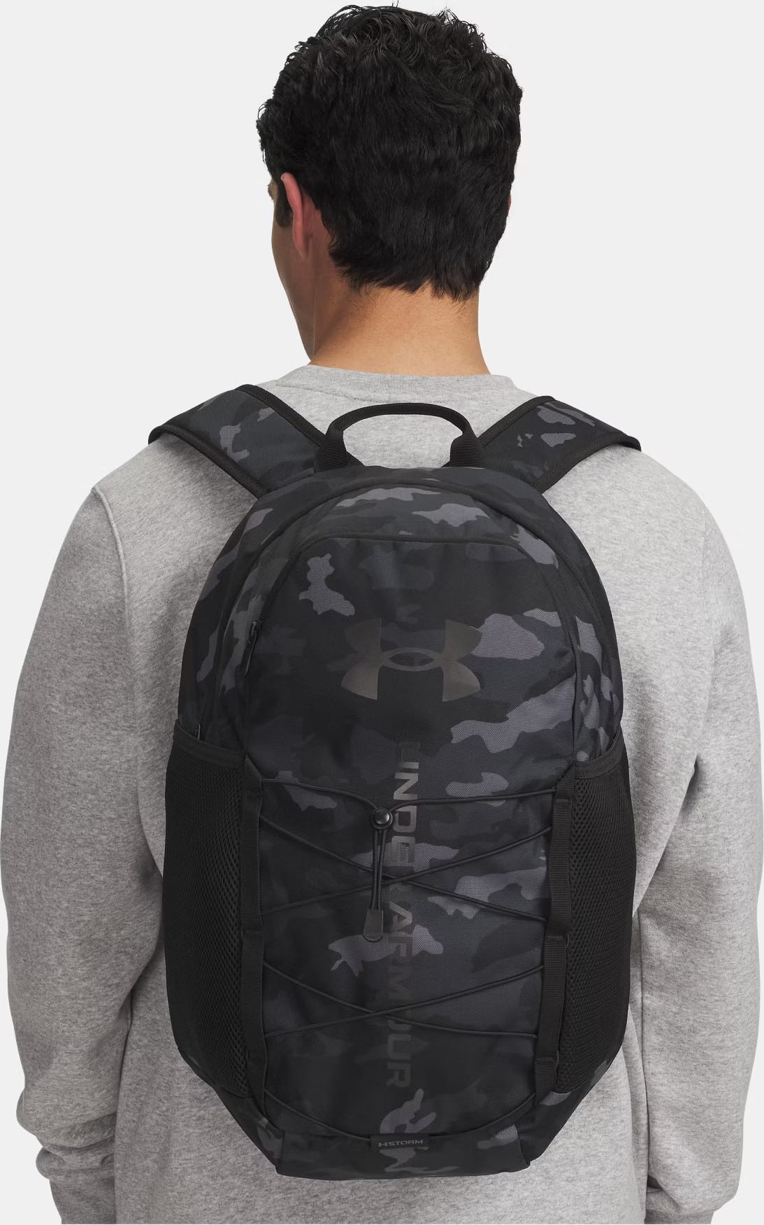 Рюкзак UA Hustle Sport 6.0 Backpack 26L чорний Уні 32 х 47 х 19 см 6000397-002