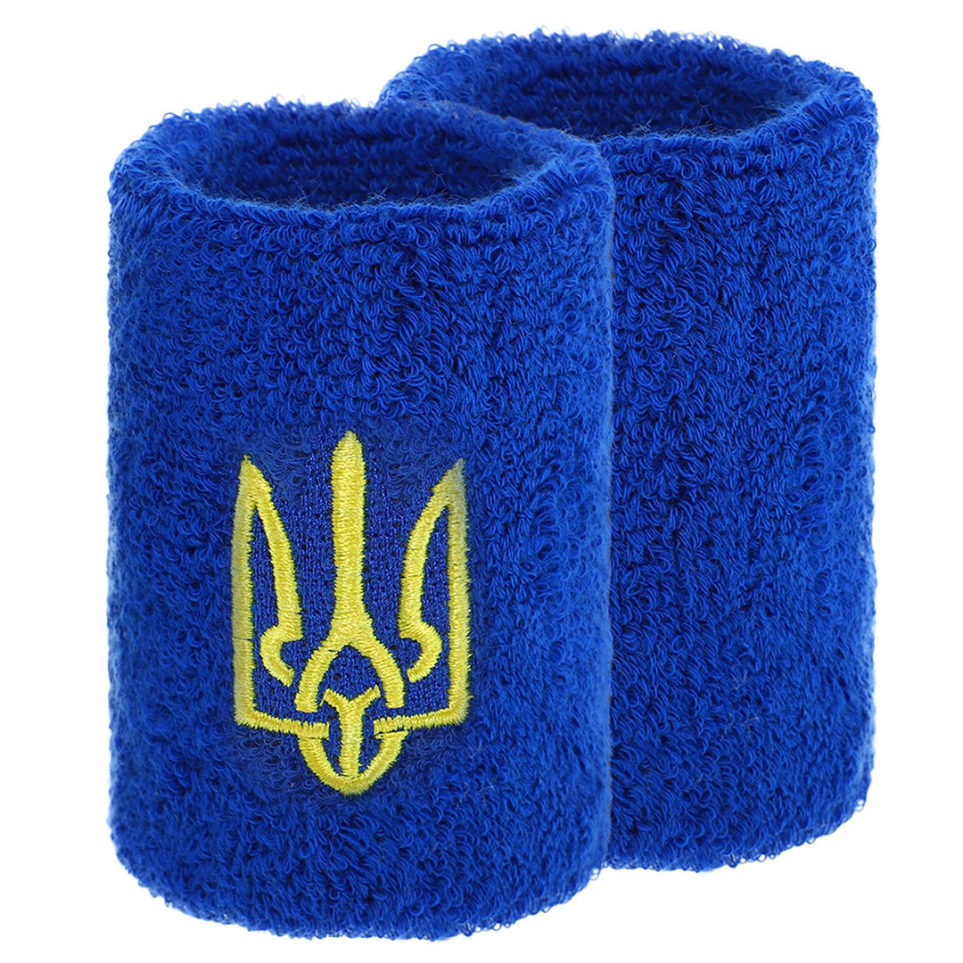 Напульсник махровий спортивний Герб України BC-9280-BL BC-9280-BL