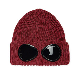 Шапка C.P. Company Goggles Wool Cap green 15CMAC122A 005509A