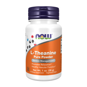 Порошок Now Foods L-Theanine Powder - 28g 2023-10-4530