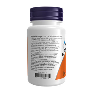 Порошок Now Foods L-Theanine Powder - 28g 2023-10-4530