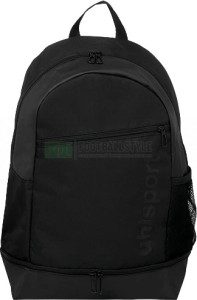 Рюкзак з подвійним дном Uhlsport ESSENTIAL BACKPACK WITH BOTTOM COMPARTMENT чорний 1004289 01 1004289-01