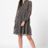 Сукня ONLFREE L/S SHIRT DRESS WVN 15245725-Black-AOP:FLOWER ONLY S Чорний 15245725-BLACK-AOP:FLOWER