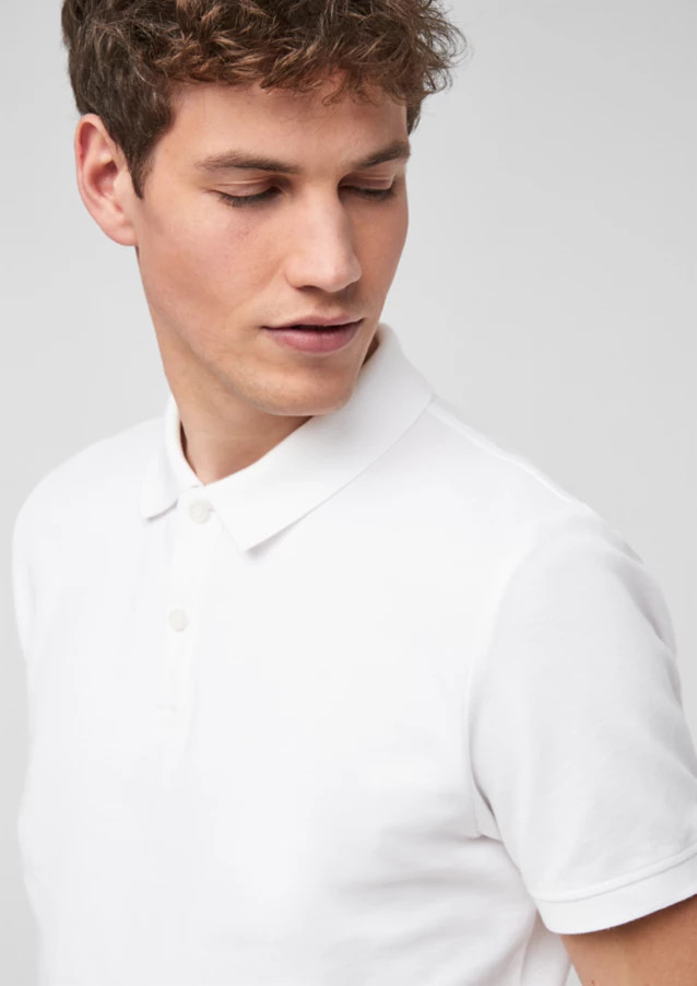 Поло Polo The shirt REGULAR FIT 130.11.899.13.130.2024581-01A1 s.Oliver 3XL Білий 03.899.35.5268-01A1
