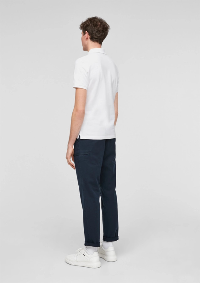 Поло Polo The shirt REGULAR FIT 130.11.899.13.130.2024581-01A1 s.Oliver 3XL Білий 03.899.35.5268-01A1