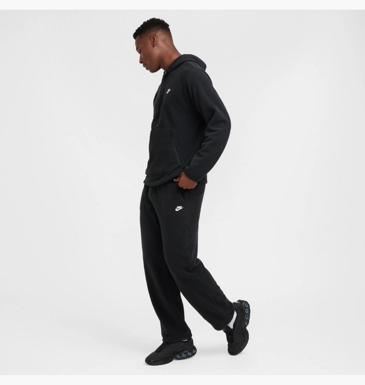 Костюм спортивний флісовий nike m club ssnl winterized FZ0660-010__FZ0899-010