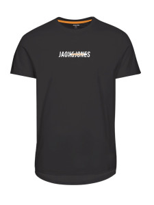Футболка JJTEO TEE SS 12200238-Black-Print:Small print Jack&Jones L Чорний 12200238-BLACK-PRINT:SMAL