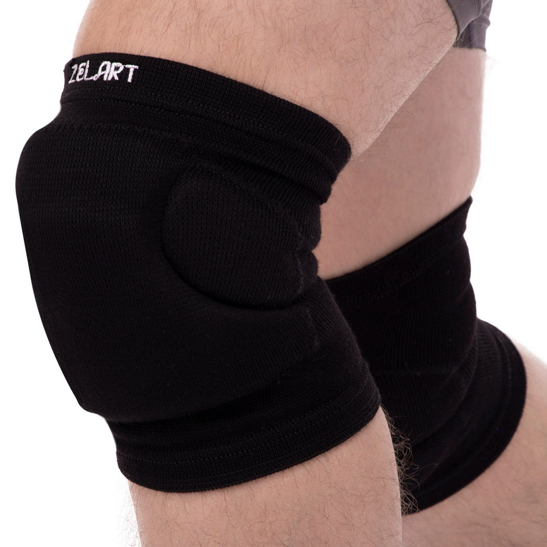 Наколінник для волейболу Zelart 2шт чорний BC-1671 BC-1671