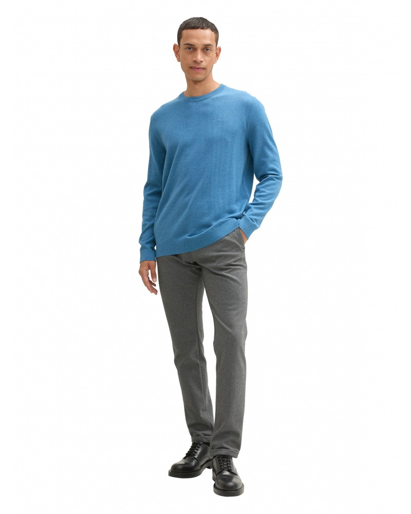 Кофта men's Pullover sweater 1039805-37095 Tom Tailor L Синій 1039805-37095