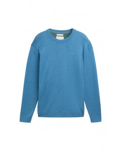 Кофта men's Pullover sweater 1039805-37095 Tom Tailor L Синій 1039805-37095