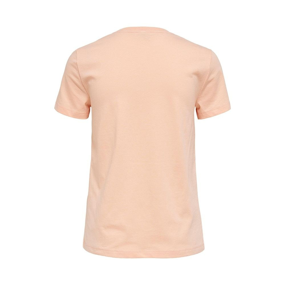 Футболка ONLKITA LIFE REG S/S TOP BOX JRS 15231603 Peach Melba-SHELL ONLY L Персиковий 15231603PeachMelba-SHELL