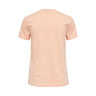 Футболка ONLKITA LIFE REG S/S TOP BOX JRS 15231603 Peach Melba-SHELL ONLY L Персиковий 15231603PEACHMELBA-SHELL