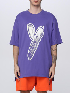 Футболка adidas Y-3 LOGO GFX TEE Oversized Purple HY1273
