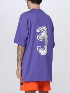 Футболка adidas Y-3 LOGO GFX TEE Oversized Purple HY1273