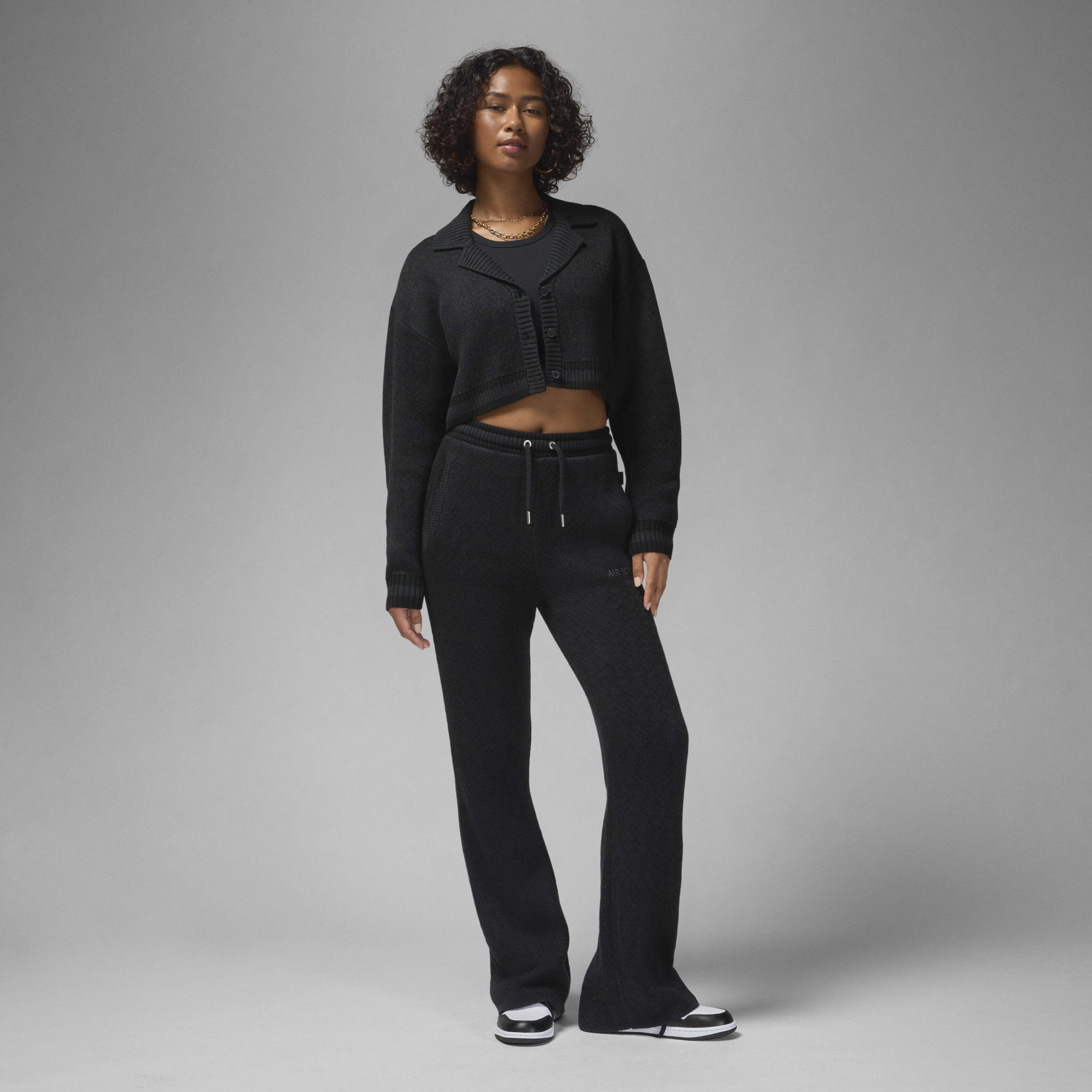 Штани жіночі Air Jordan Knit Black FZ4201-010