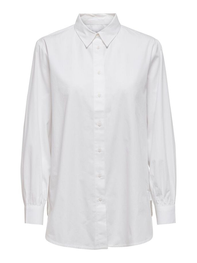 Сорочка ONLNORA NEW L/S SHIRT WVN NOOS 15227677-White ONLY L Білий 15227677-White