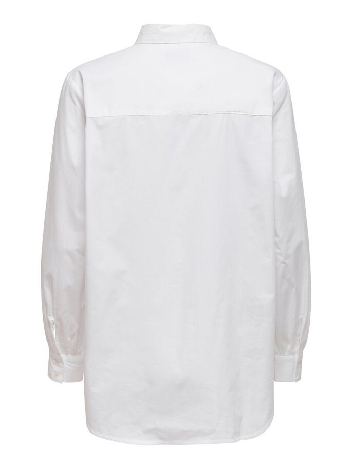 Сорочка ONLNORA NEW L/S SHIRT WVN NOOS 15227677-White ONLY L Білий 15227677-White