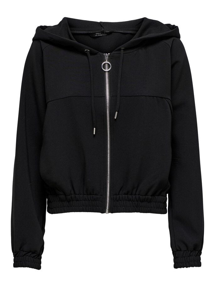 Толстовка ONLMARIYA L/S ZIP HOODIE PNT 15243731-Black ONLY L Чорний 15243731-Black
