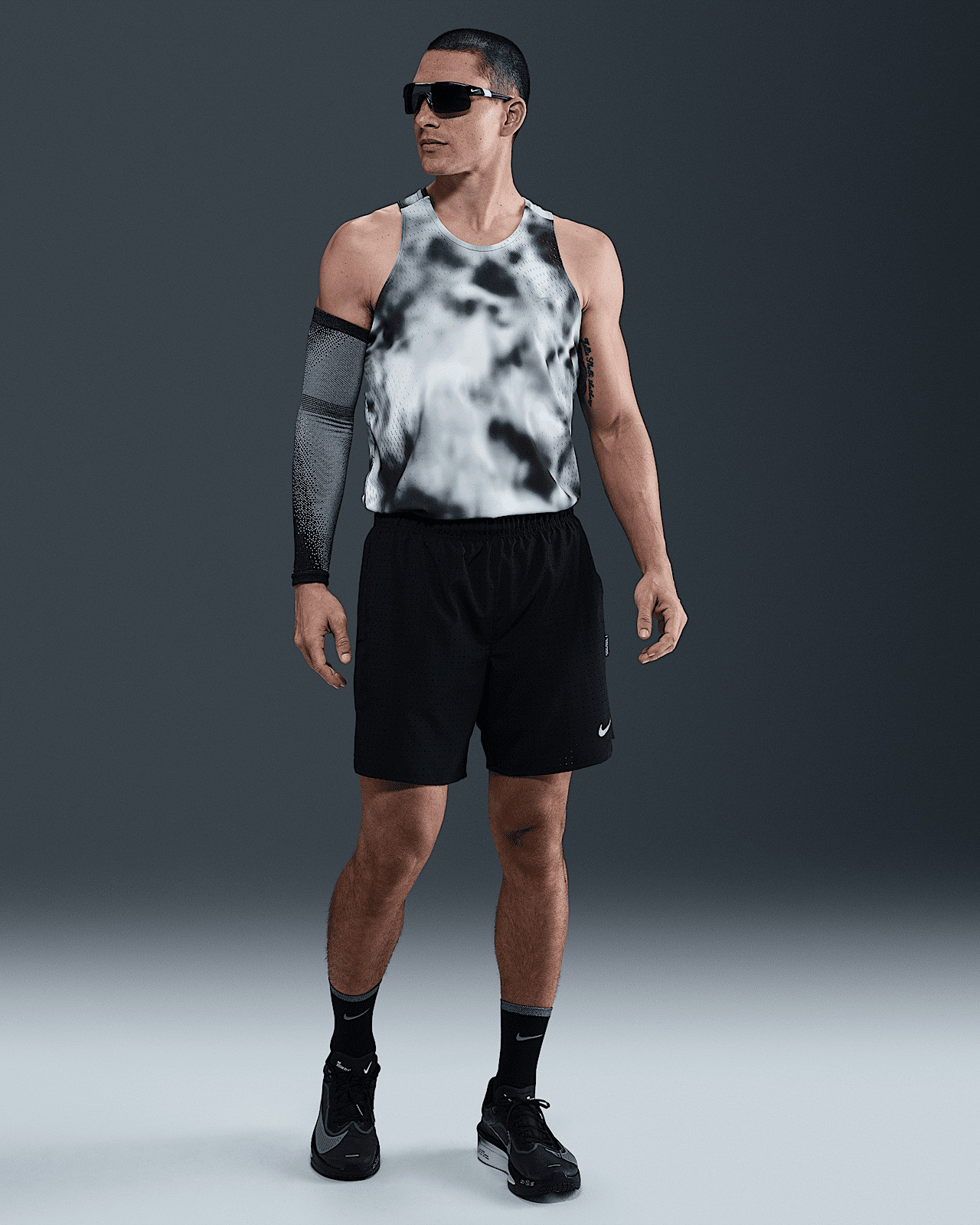 Майка чоловіча Nike Dfadv Breathe Black/Grey HJ4146-010