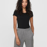 Футболка ONLLIVE LOVE LIFE S/S ONECK TOP NOOS JRS 15205059-Black ONLY S Чорний 15205059-BLACK