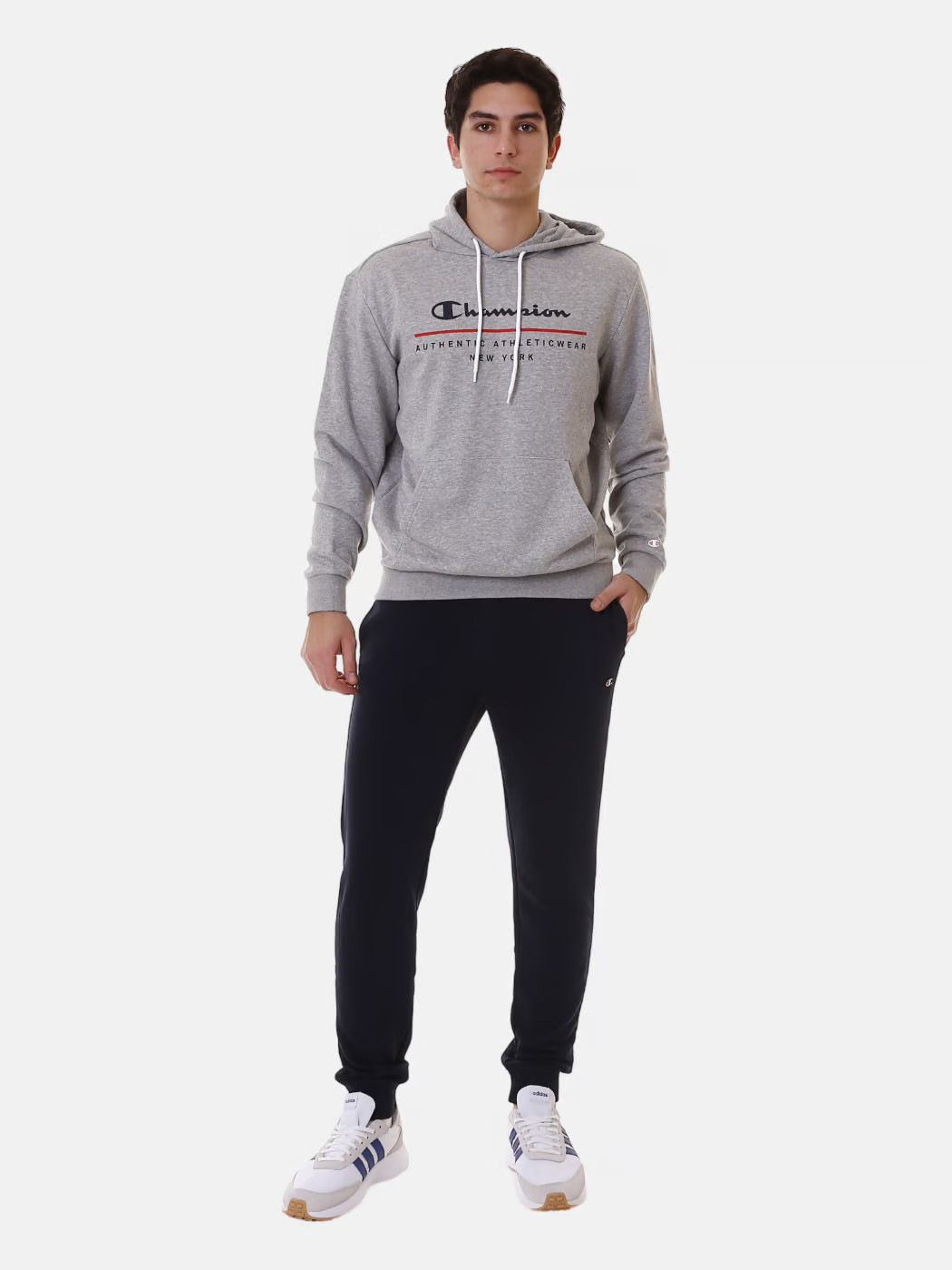 Худі hooded sweatshirt 219729-EM006 Champion L Сірий 219729-EM006