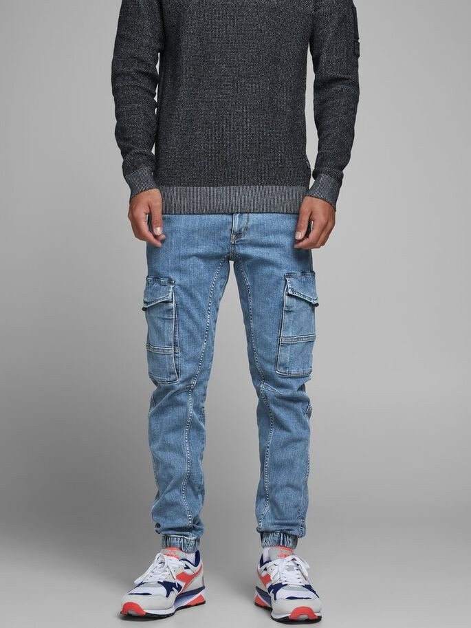 Джинси JJIPAUL JJFLAKE AKM 885 NOOS 12183613 Blue Denim Jack&Jones 27/32 Синій 12183613BLUEDENIM