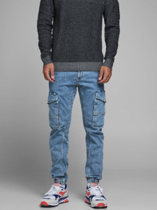 Джинси JJIPAUL JJFLAKE AKM 885 NOOS 12183613 Blue Denim Jack&Jones 12183613BLUEDENIM