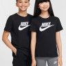 Футболка підліткова K NSW TEE FUTURA HBR FZ5178-010 Nike L Чорний FZ5178-010