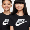 Футболка підліткова K NSW TEE FUTURA HBR FZ5178-010 Nike L Чорний FZ5178-010