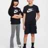 Футболка підліткова K NSW TEE FUTURA HBR FZ5178-010 Nike L Чорний FZ5178-010