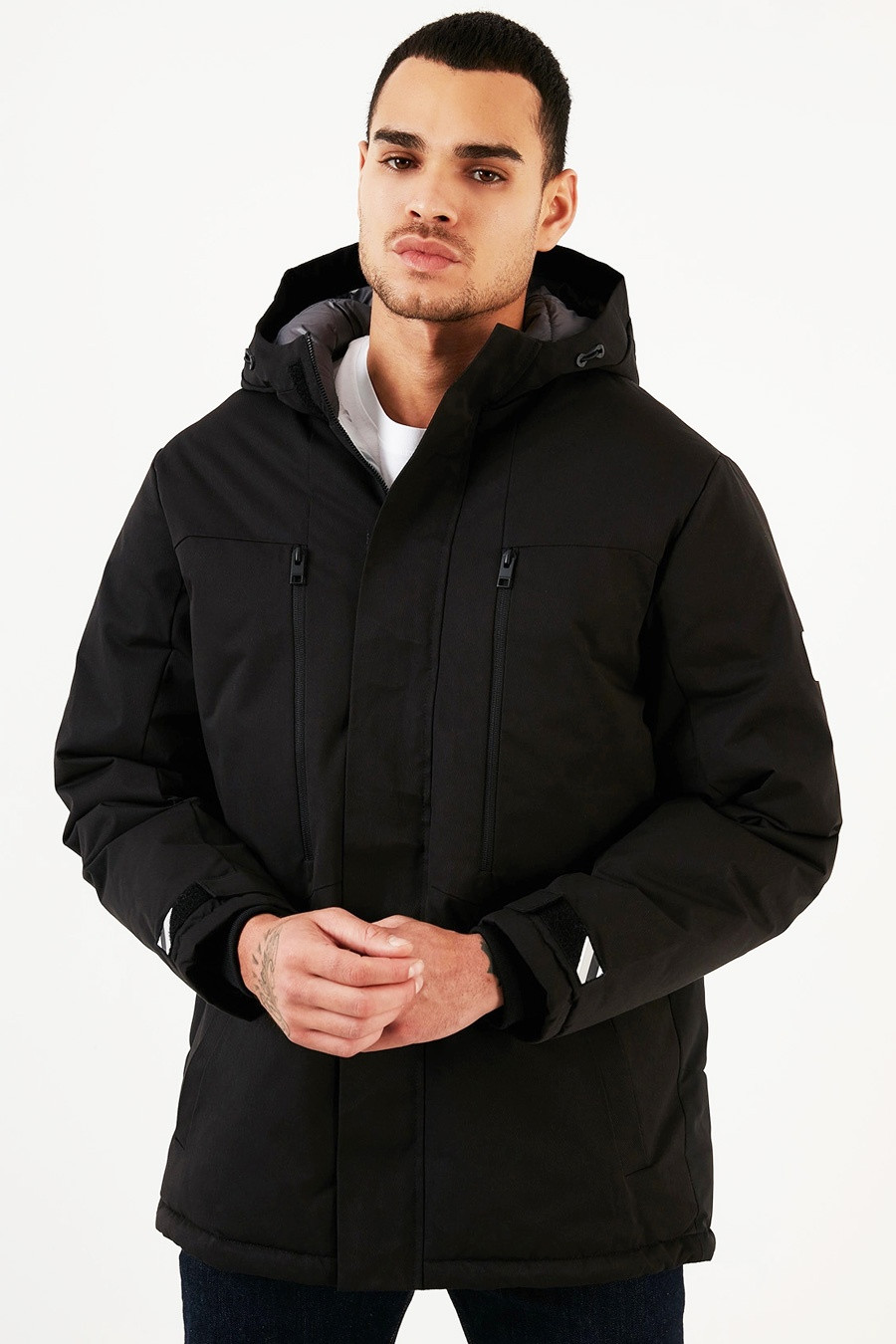 Куртка JCOSPORTY PUFFER 12215659-Black Jack&Jones XXL Чорний 12215659-Black