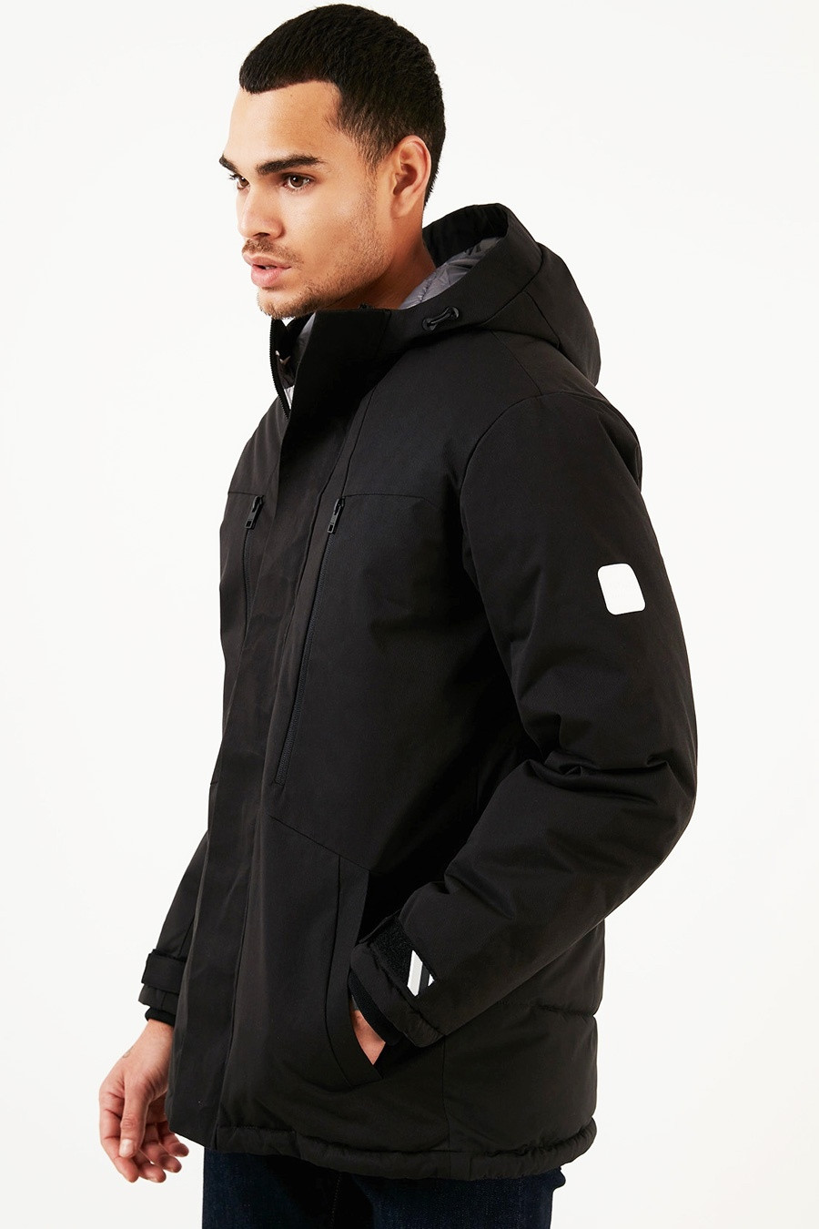 Куртка JCOSPORTY PUFFER 12215659-Black Jack&Jones XXL Чорний 12215659-Black