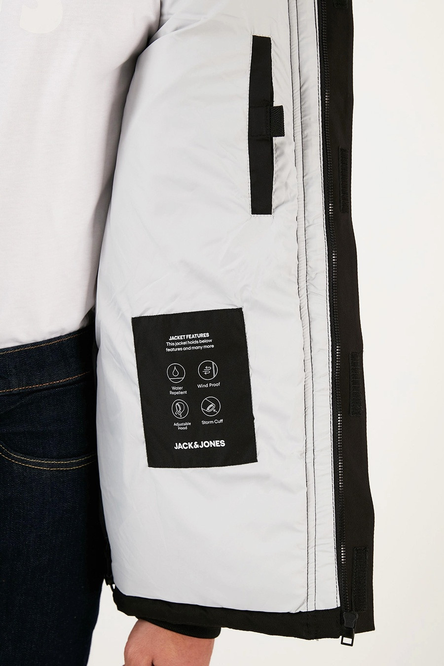 Куртка JCOSPORTY PUFFER 12215659-Black Jack&Jones XXL Чорний 12215659-Black