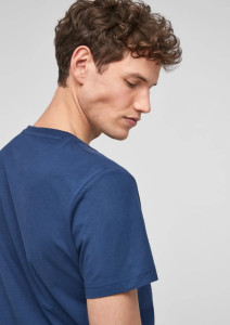 Футболка 130.11.899.12.130.2057432-5693 s.Oliver M Синій 03.899.32.6954-5693