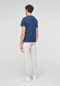 Футболка 130.11.899.12.130.2057432-5693 s.Oliver M Синій 03.899.32.6954-5693