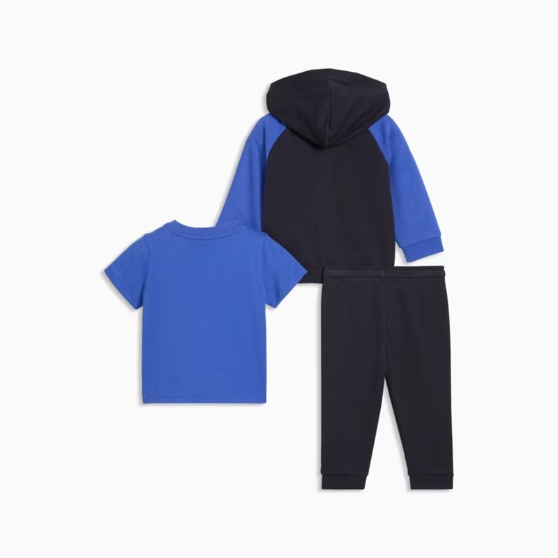 Костюм спортивний дитячий Tee Hooded FZ and Pants Set 69329216 Puma 80 Синій 69329216