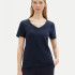Футболка Organic cotton t-shirt 1041533ХХ10668 Tom Tailor L Темно-синій 1041533ХХ10668