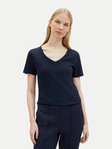 Футболка Organic cotton t-shirt 1041533ХХ10668 Tom Tailor L Темно-синій 1041533ХХ10668