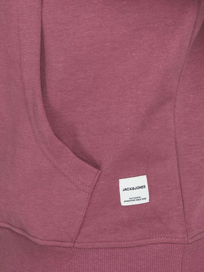 Худі JJEBASIC SWEAT HOOD NOOS 12182537-Hawthorn Rose-Fit:REG Jack&Jones XL Розовий 12182537-Hawthorn Rose-Fi