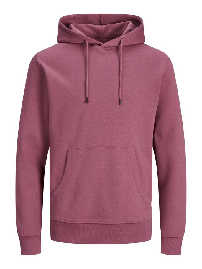 Худі JJEBASIC SWEAT HOOD NOOS 12182537-Hawthorn Rose-Fit:REG Jack&Jones XL Розовий 12182537-Hawthorn Rose-Fi
