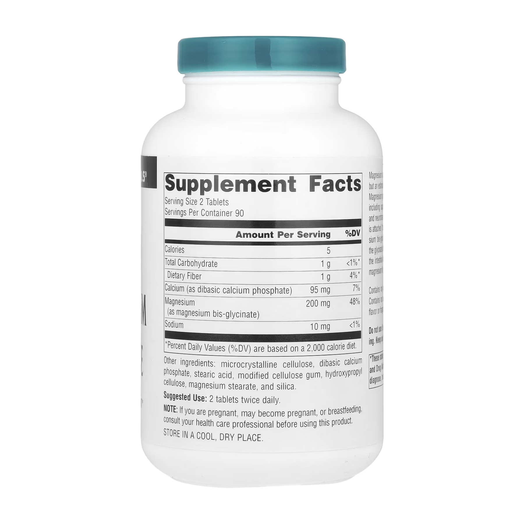Таблетки Source Naturals Magnesium Glycinate - 180 tabs 2023-10-4634
