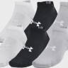 Шкарпетки Unisex UA Essential 6pk Low чорний Уні SM 1386239-002