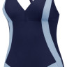Купальник закритий для жінок Aqua Speed GRETA II 1170 темно-синій, блакитний Жін 36 351-24