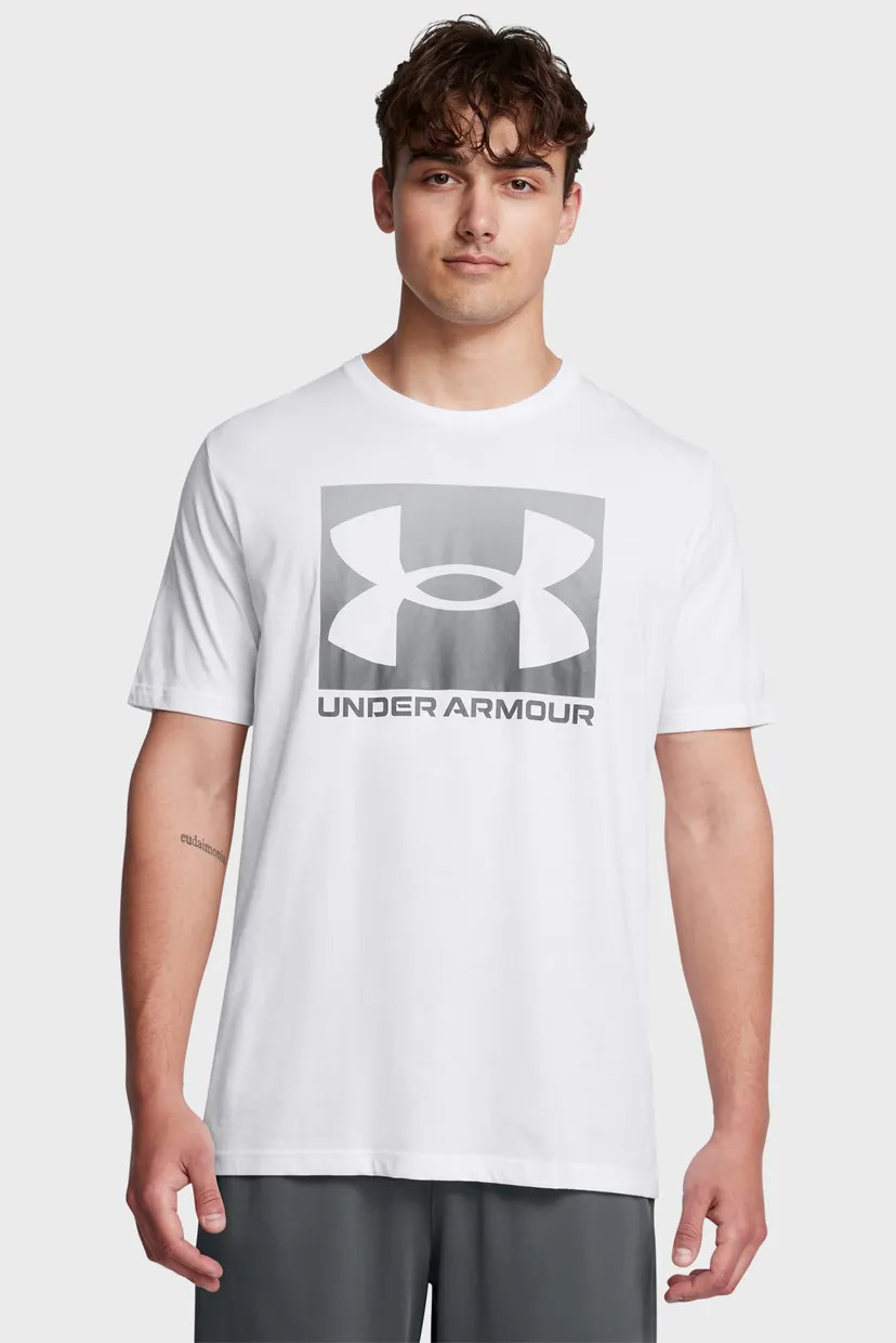 Футболка UA M BOXED SPORTS UPDATED 1386793-100 Under Armour M Білий 1386793-100