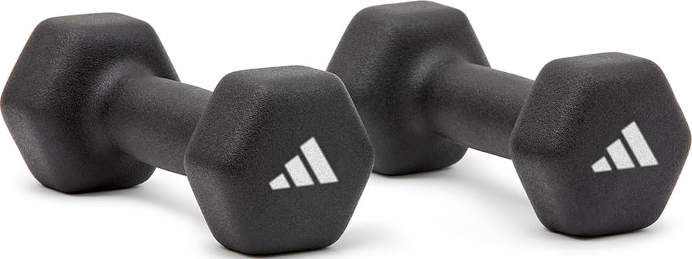 Гантелі Adidas Dumbbells чорний Уні 2 кг ADWT-11402-NL