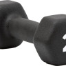 Гантелі Adidas Dumbbells чорний Уні 2 кг ADWT-11402-NL