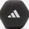 Гантелі Adidas Dumbbells чорний Уні 2 кг ADWT-11402-NL