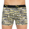 Труси-боксери Puma LOGO AOP BOXER 2P сірий, жовтий Чол L 501003001-020